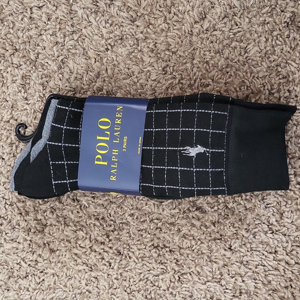 NWT 3 pairs Polo Ralph Lauren